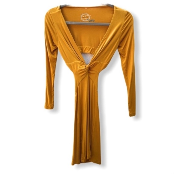 Blue Life Gold‎ Keyhole Dress - Picture 1 of 9